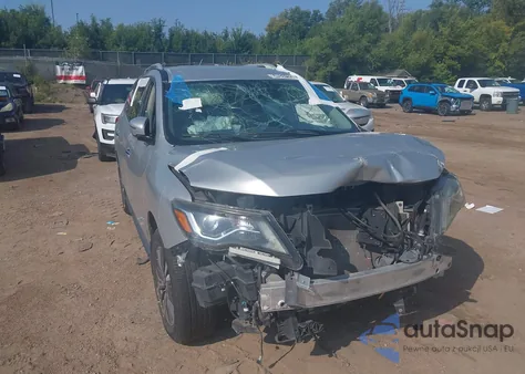 2017 Nissan Pathfinder Sv z USA, uszkodzony, nr VIN 5N1DR2MNXHC668256